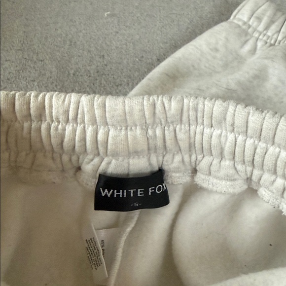 White Fox Gray Sweatpants - Picture 4 of 4